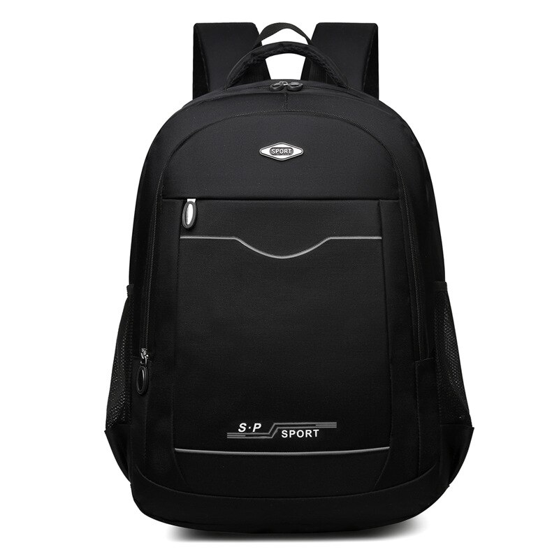 Sac à dos d'école en Polyester de pour adolescent, pour fille et garçon, pour enfant, collection: black2