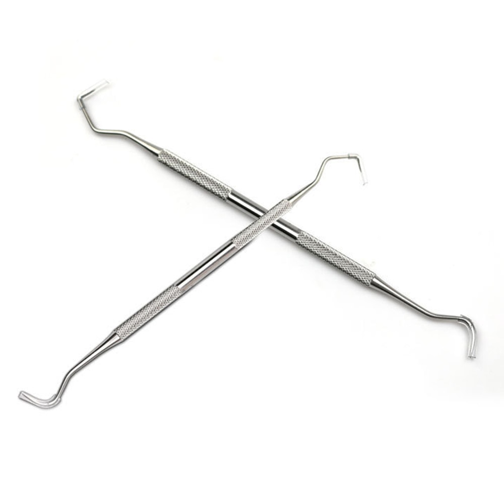 Zahn Reinigung Zahn Forscher Sonde Doppel Haken Zahn Zahn Forscher Sonde Materialien Zahnarzt haken werkzeuge