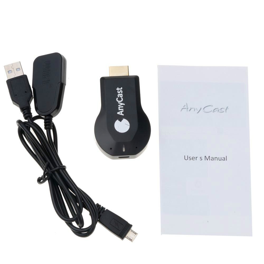 Draadloze Wifi Beeldscherm Tv Dongle Receiver Voor Anycast M2 Plus Voor Airplay 1080P Hdmi Tv Stick Voor Dlna Miracast