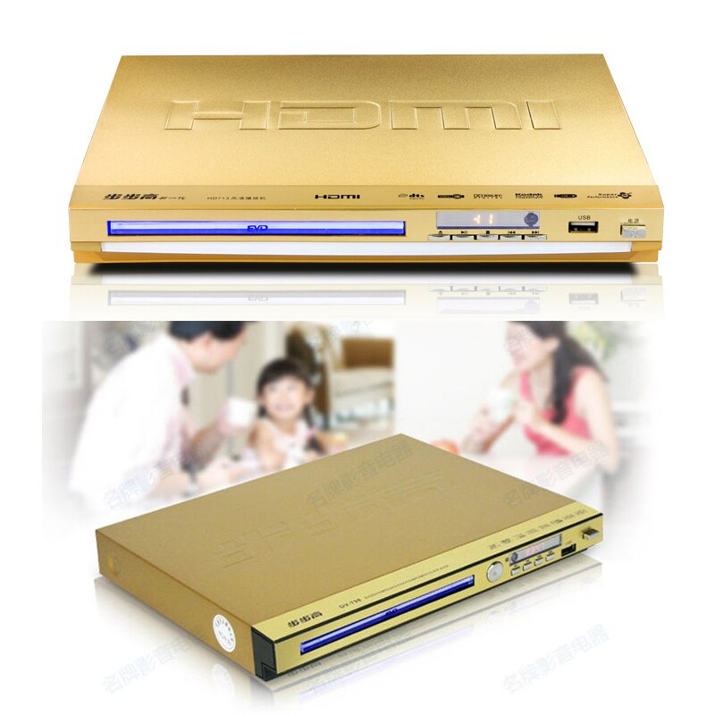 Kaolanhon 220V DVD Player Home Audio RMVB HD Bluetooth EVD Super Decoding VCD Player Bluetooth Player MPEG4 RMVB Card Reader CD