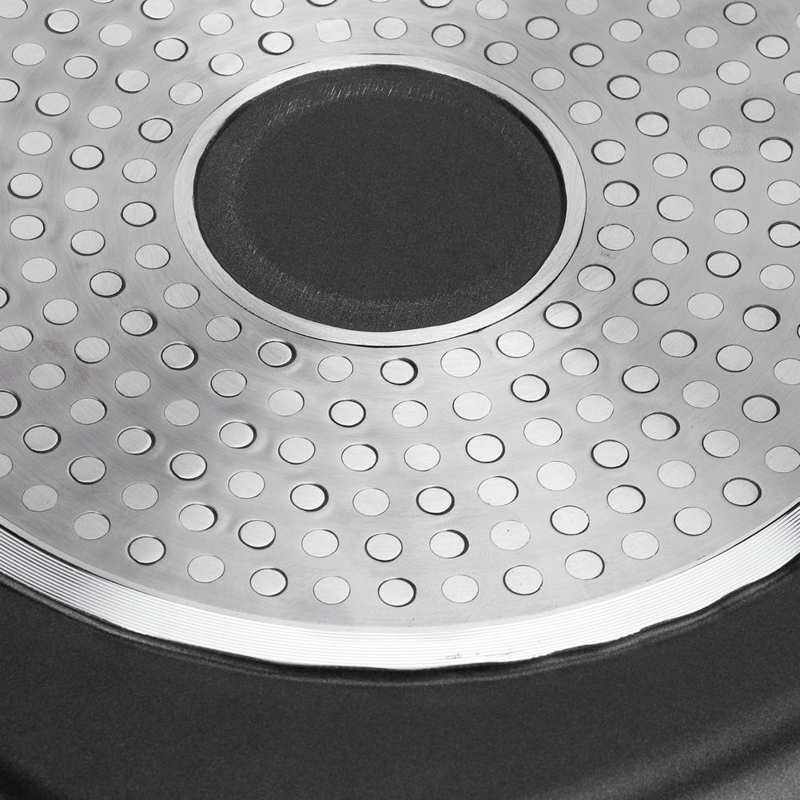 Poêle Camping gril poêle pliable poignée en aluminium haute température coulée outils de cuisson cuisinière à gaz général pour la cuisine à domicile