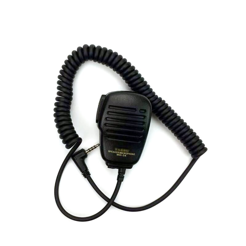 MH-34 Speaker Microphone For Yaesu MH-34B4B VX-3R FT-60R FT1DR FT2DR Radio Mic