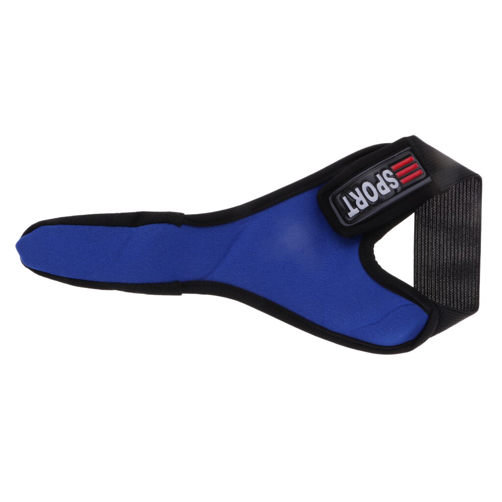 Super Fiber Single Finger Fishing Glove Anti-Slip One Finger Stall Protector: Blue