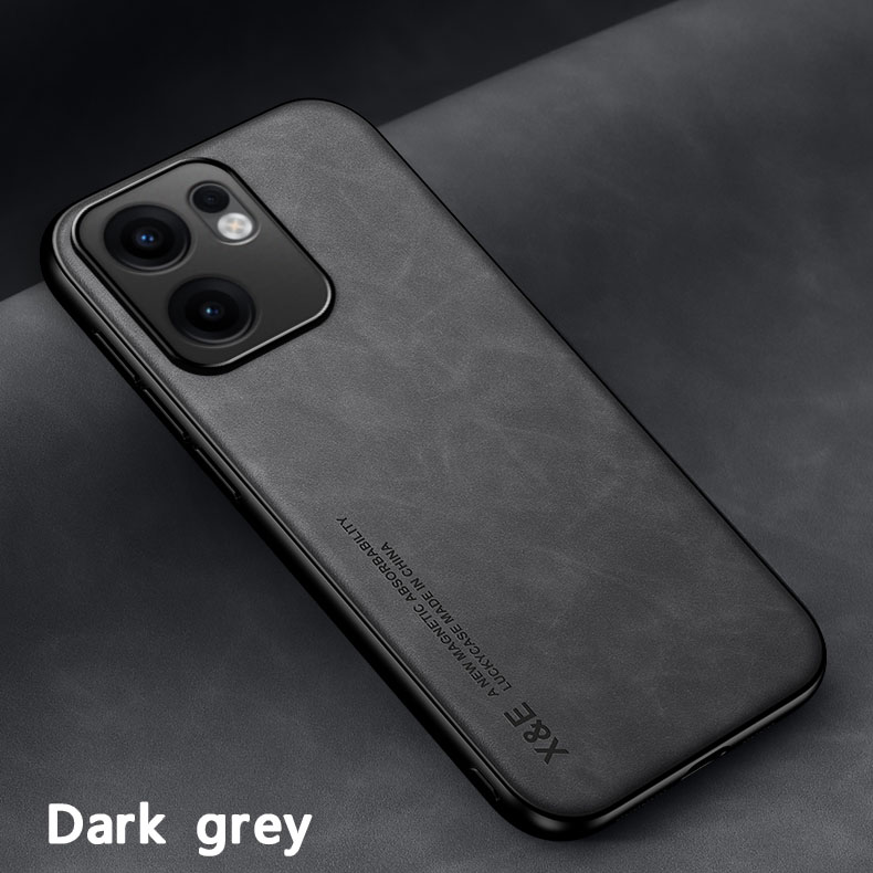 Funda magnética para OPPO Reno 13F 13 FS 12F 12 FS 4G 5G funda protectora a prueba de golpes Coque Capa Fundas: Beige / Para iPhone 15 Pro