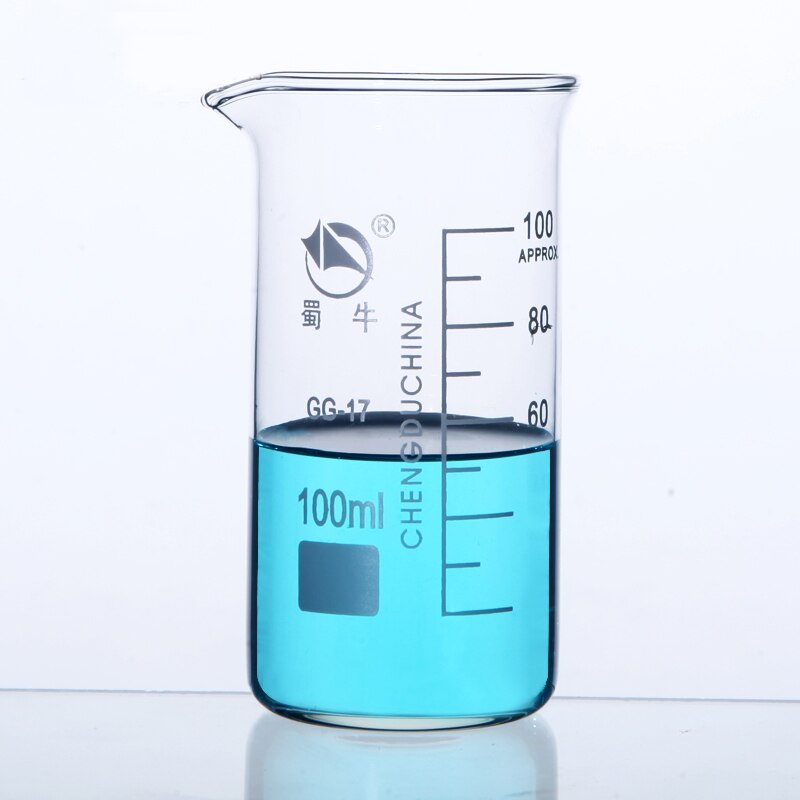 50-1000Ml Borosilicate Afgestudeerd Bekerglas In Tall Vorm Glas Meet Cup Laboratorium Apparatuur
