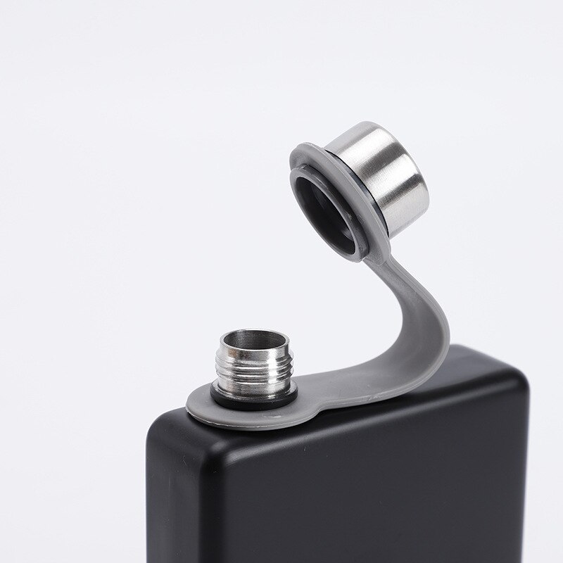 9 OZ Wine Pot Stainless Steel Hip Flask Modern Travel Whiskey Alcohol Liquor Bottle Small Mini Bottle Portable