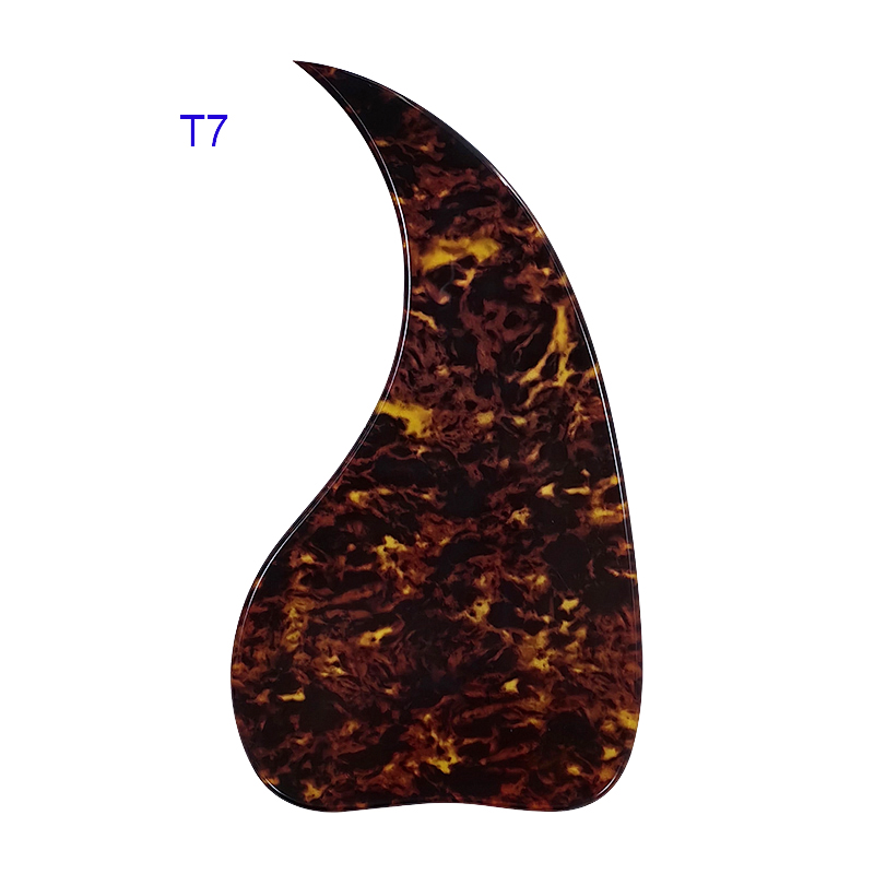 Pleroo Custom Guitar Parts - Great For US Gib J45 Acoustic Guitar Pickguard And Smooth Chamfering: black