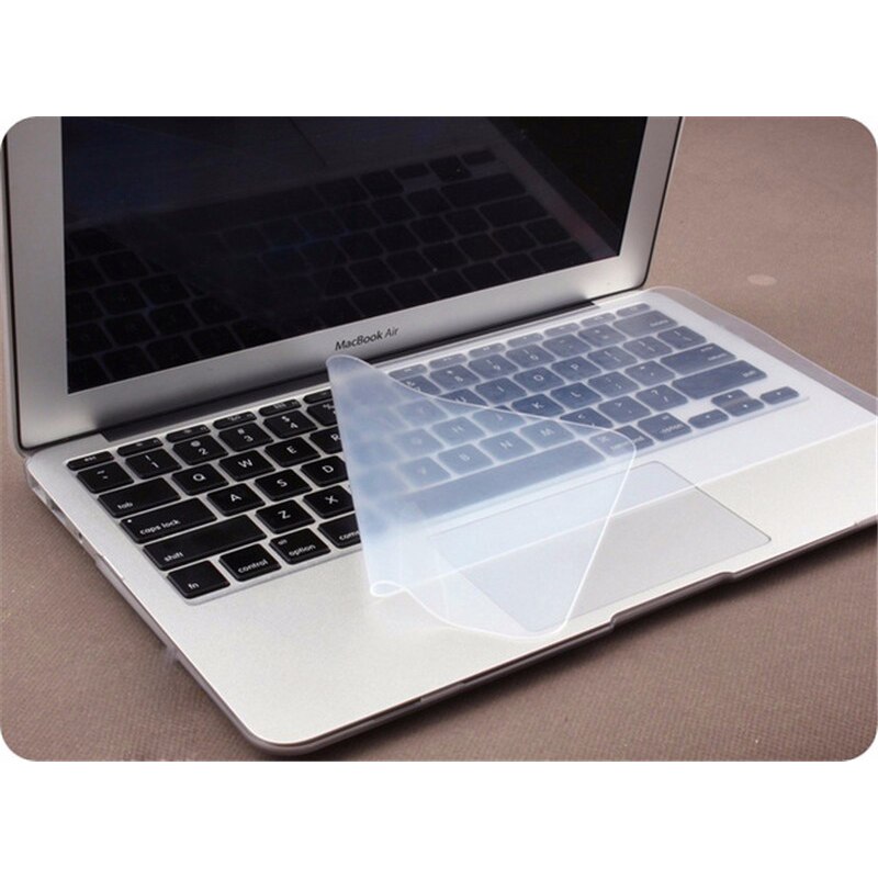 FFFAS Anti-staub und Wasserdicht Tastatur Abdeckung Universal- Weiche Silikon Schutz Film für Macbook Profi 15-17 Zoll Laptop Notizbuch