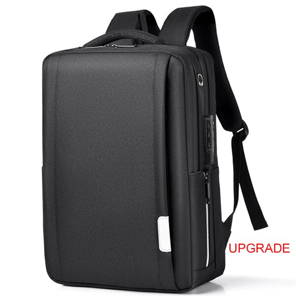 VORMOR-mochila para ordenador portátil de 15,6 pulgadas para hombre, morral de viaje para oficina y negocios, de: Negro