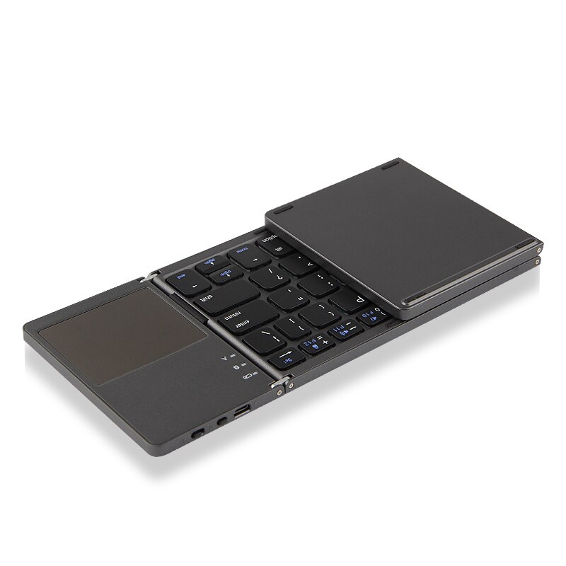 Bluetooth Toetsenbord Voor Samsung Galaxy Tab S7 Plus 12.4 A7 10.4 "S7 11" SM-T970 T870 T500 Tablet Opvouwbare wireless Keyboard Case