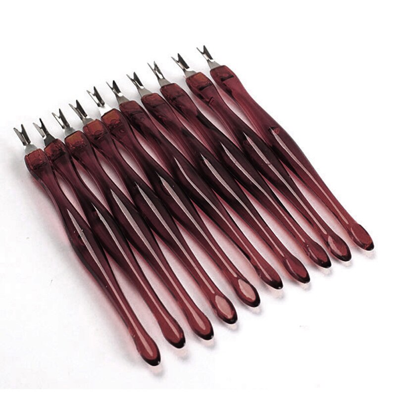 Nieuw 10 Stks/set Cuticle Trimmer Pusher Remover Manicure Pedicure Nagel Schoonheid Tool CLA88