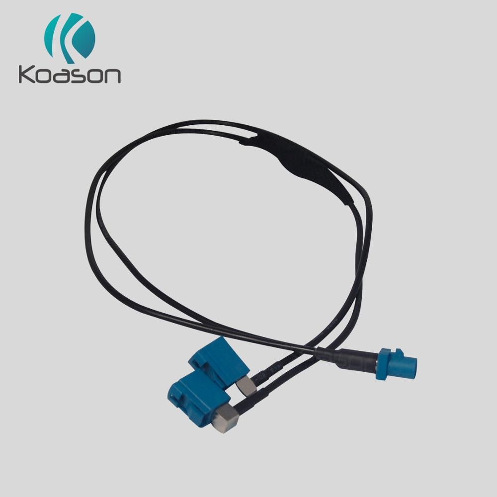 Car GPS fakra Antenna Splitter Cable for Car OE Radio GPS Screen GPS Split Cable and android GPS fakra antenna Accessories