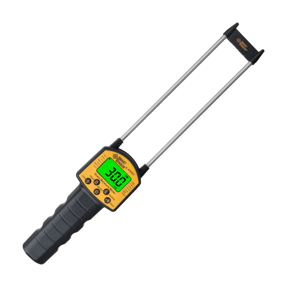 Grain Moisture Meter Digital Moisture Meter Smart Sensor AR991 Use For Corn,Wheat,Rice,Bean,Wheat Flour fodder rapeseed seed: Default Title