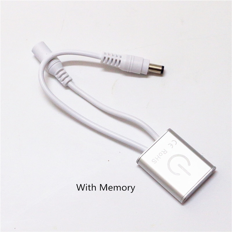 DC12V-24V iTouch LED Dimmer With Memory 3A Touch Screen Controller Dimmer Switch 5050 3528 Single Color LED Strip Controller