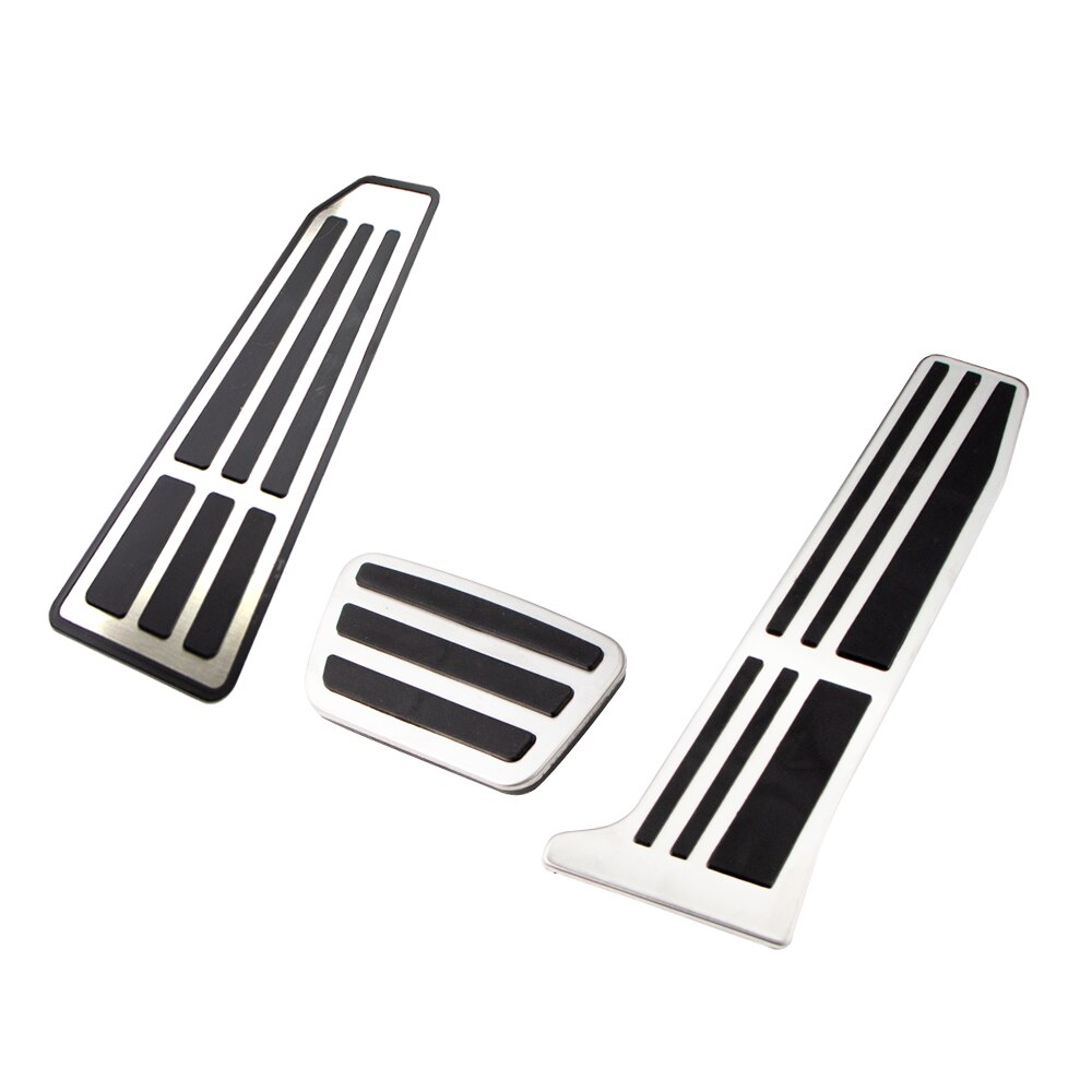 Carmilla Stainless Steel Car Pedals Protector for Lexus ES ES200 ES260 ES300H ES350 F SPORT Accessories: AT With Rest