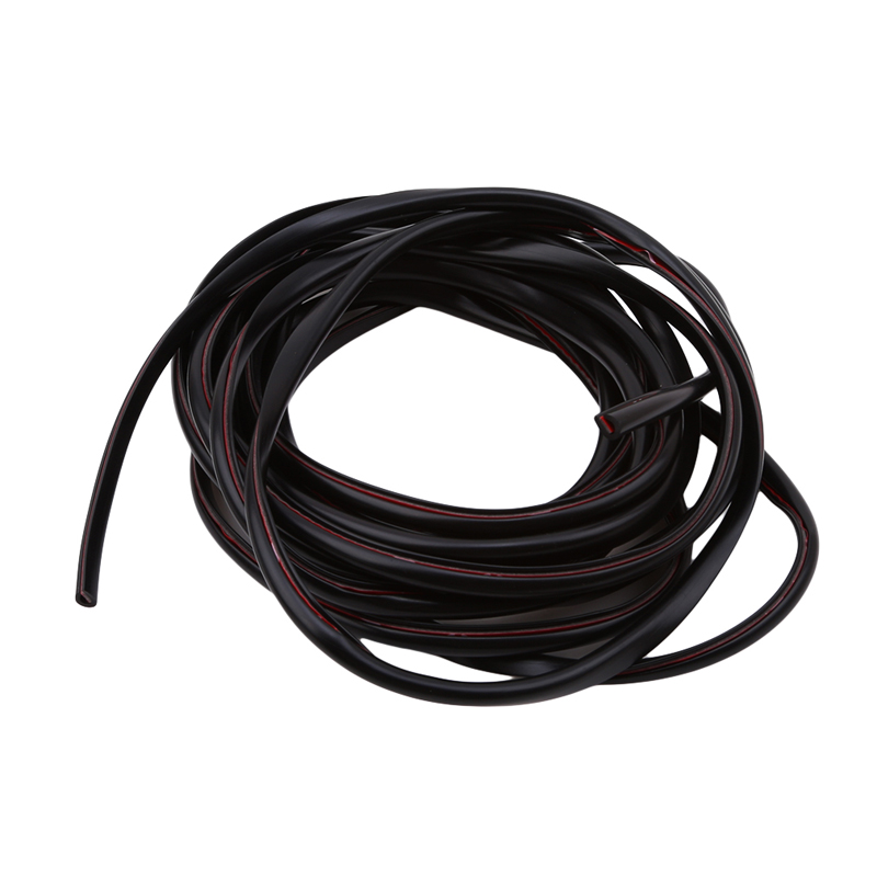 5m Auto Universal Car Door Edge Rubber Scratch Protector Moulding Strip Protection Strips Sealing Anti-rub DIY Car-styling