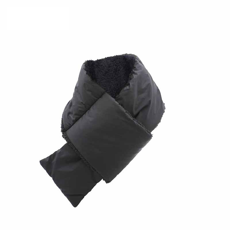 Waterproof Cotton Snood Men Outdoor Winter Thermal Warm Hiking Skiing Scarves Windproof Neck Warmer Camping Cycling Scarf Women: A- Gray