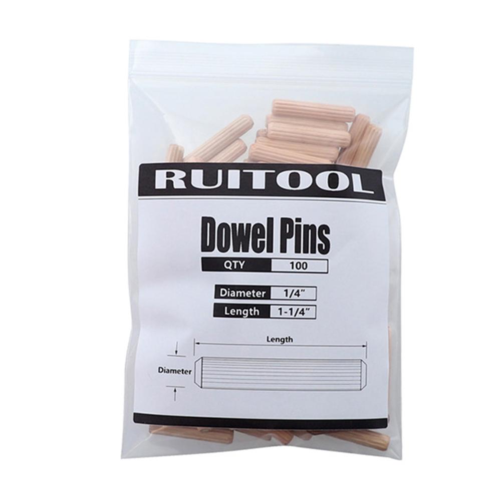 100pcs Wooden Dowel Cabinet Drawer Pins Needle Bolt Dowel Pins Round Raft Cork Twill Wood Pin Nails Wedge Wooden Shaft Connector