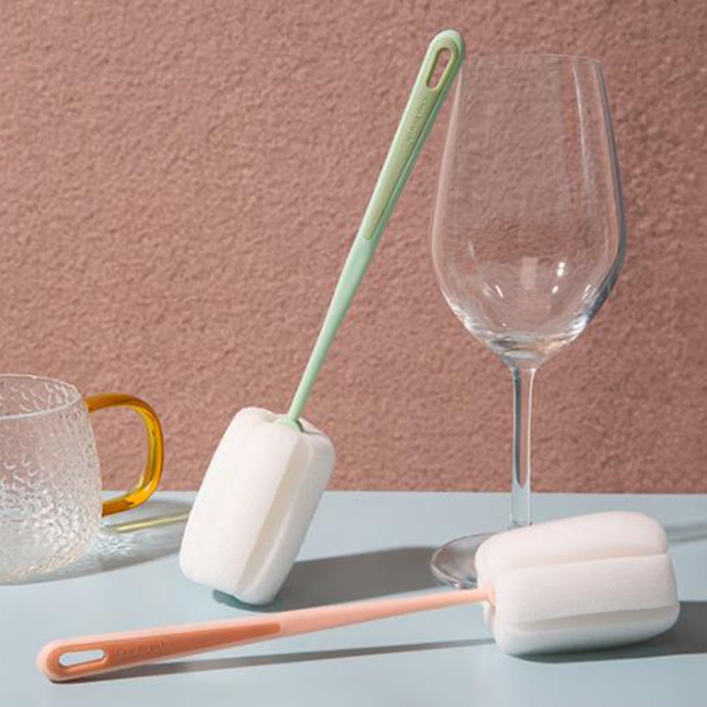 Scrubber per tazza detergente per vetri bottiglie lavello per spazzole accessori da cucina 2 in 1 tazza per bevande vino ventosa spazzola per pulizia gadget