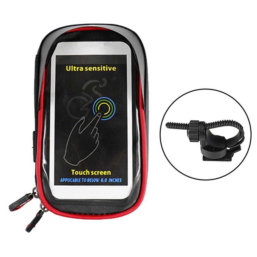 Fiets mobiele telefoon houder waterdichte houder tas neutrale tpu fietstas fietstas voortas navigatiestandaard