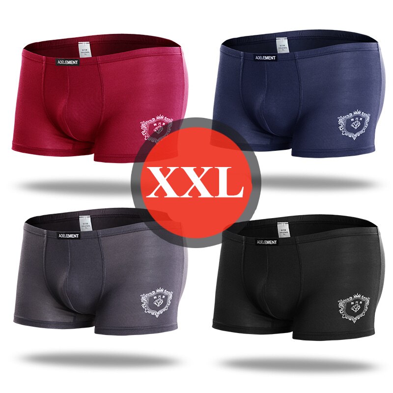 Xiaomi Mijia boxer mens underwear men Modal underpants male panties shorts underwear boxer shorts four seasons wearable 4pcs: 106-XXL