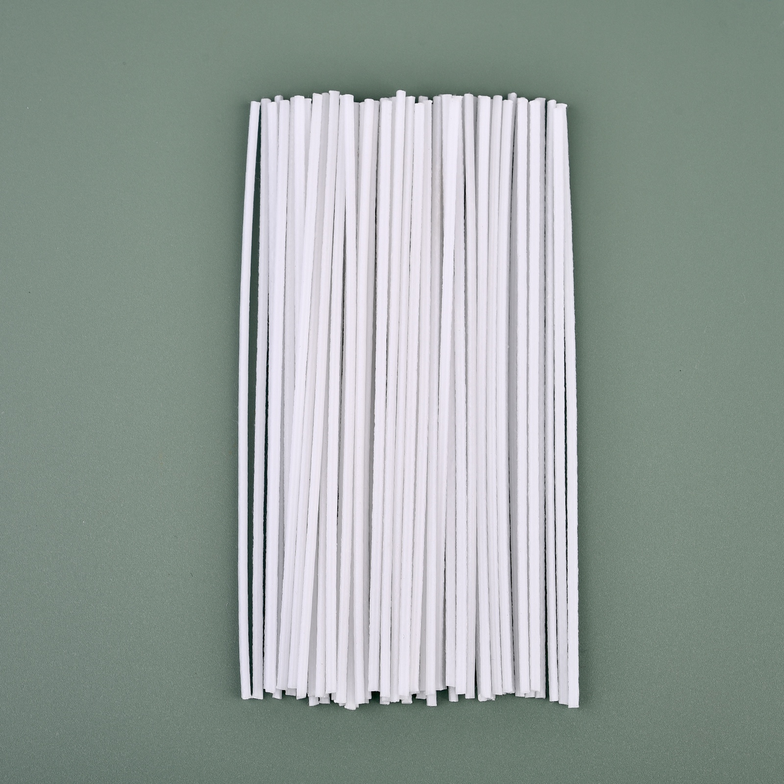 Ensemble de mèches de bougies en coton ciré, 50/100 pièces, noyau de cire sans fumée, bricolage, noyau de cire de soja tissé, lampe à Kerosene, fournitures de fabrication de bougies: jaune clair