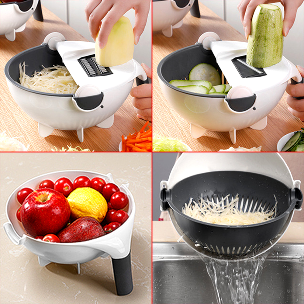 Multifunctionele groentesnijder huishoudelijke potato slicer chip snijmachine radijs rasp Kitchen Tools Groente Cutter