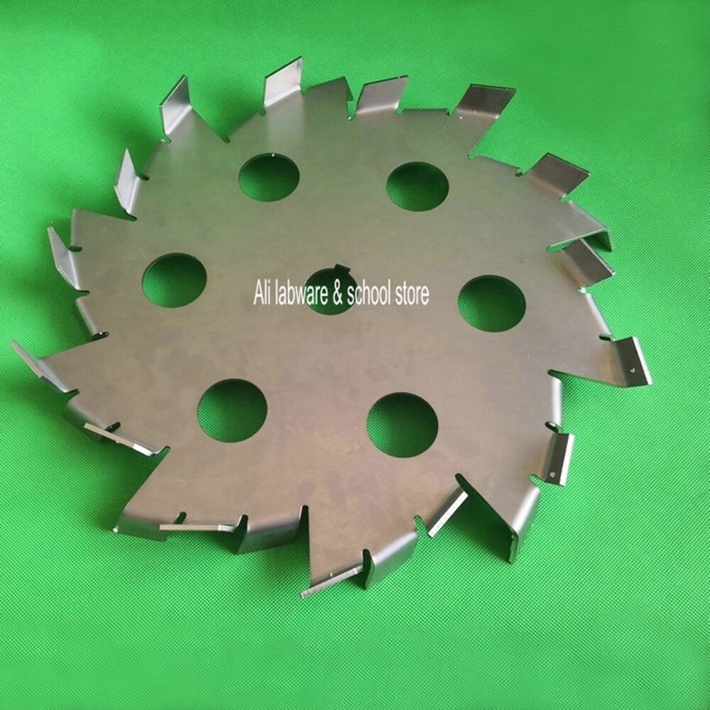 thumbnail image 2 of Stainless Steel 3-Blade Stirring Paddle (Impeller) - 80mm Diameter, 12mm Hole, For Paint, Ink, Lab Mixing 2 of 11