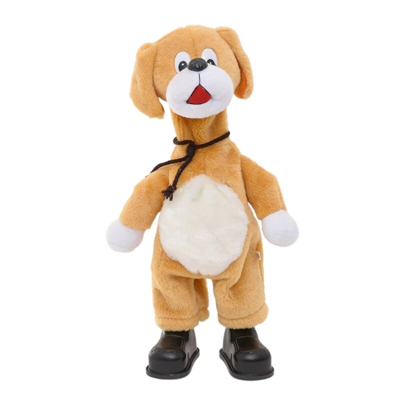 425F Electric Plush Doll Stuffed Animal Interesting Anti-Anxiety Party Supplies: Yellow shaking his h