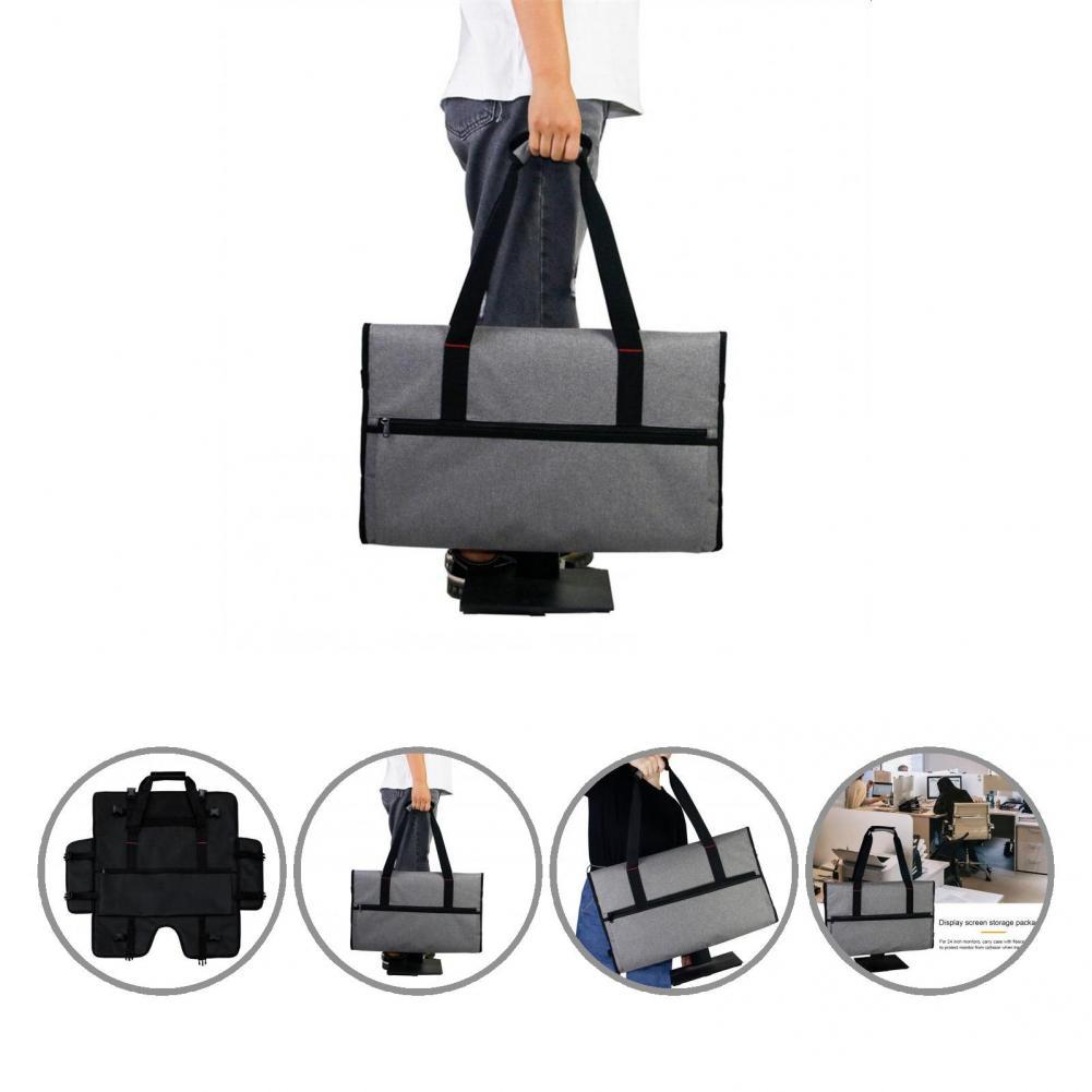 Screen Carrying Case Convenient Practical Strong Buckle Monitor Carrying Bag Fabric Monitor Carrying Bag