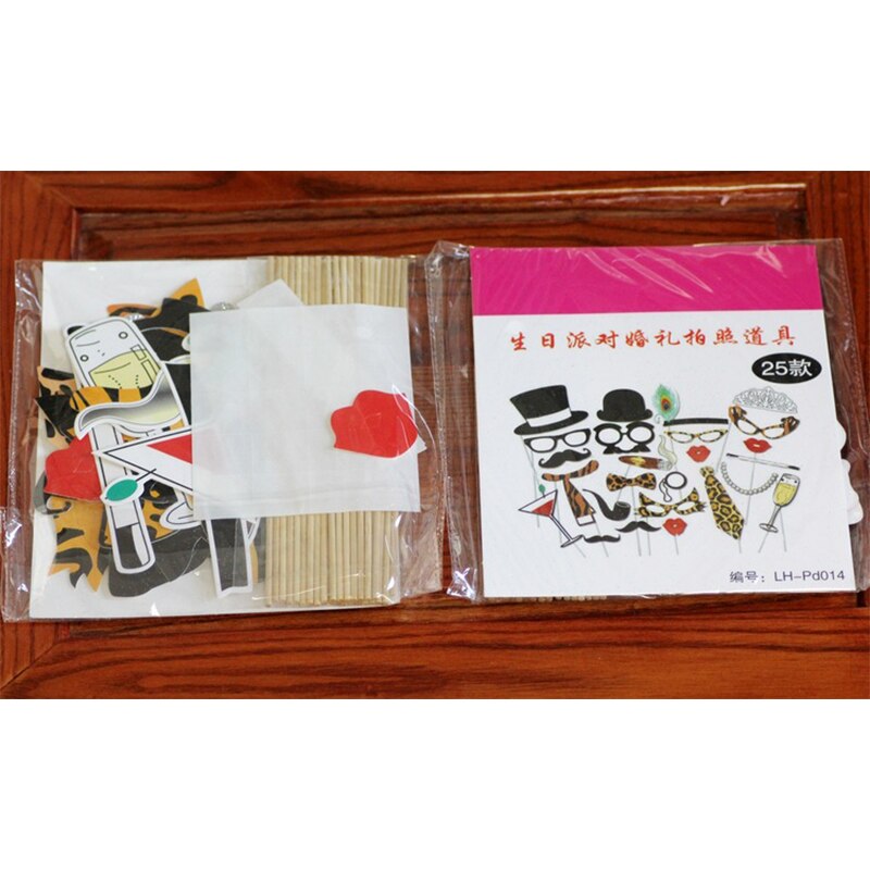 25pcs Wedding Decoration Photo Booth Prop Team Bride To Be Photobooth Bridal Shower Hen Bachelorette Party Supplies