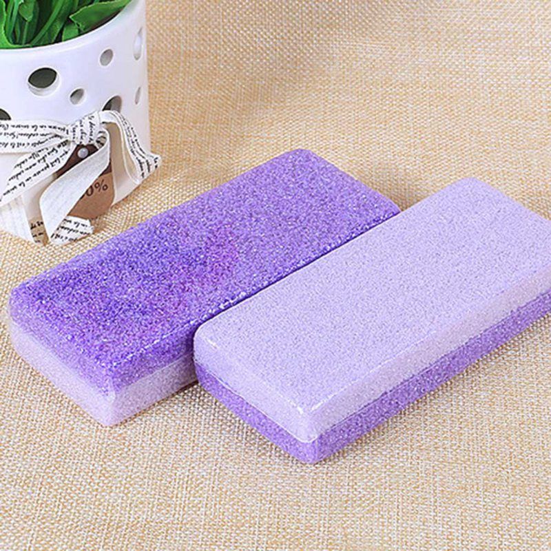 Purple Foot Pumice Sponge Stone Callus Exfoliate Hard Skin Remove Pedicure Scrubber Dead Skin Pad Rub Foot Board