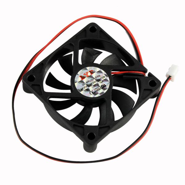 Ycdc pc tietokoneen tuuletin 60 x 60 x 12mm 12v tasavirtatuuletin tietokone pc kotelo cpu jäähdyttimen kotelo tuuletin 2 nastaa