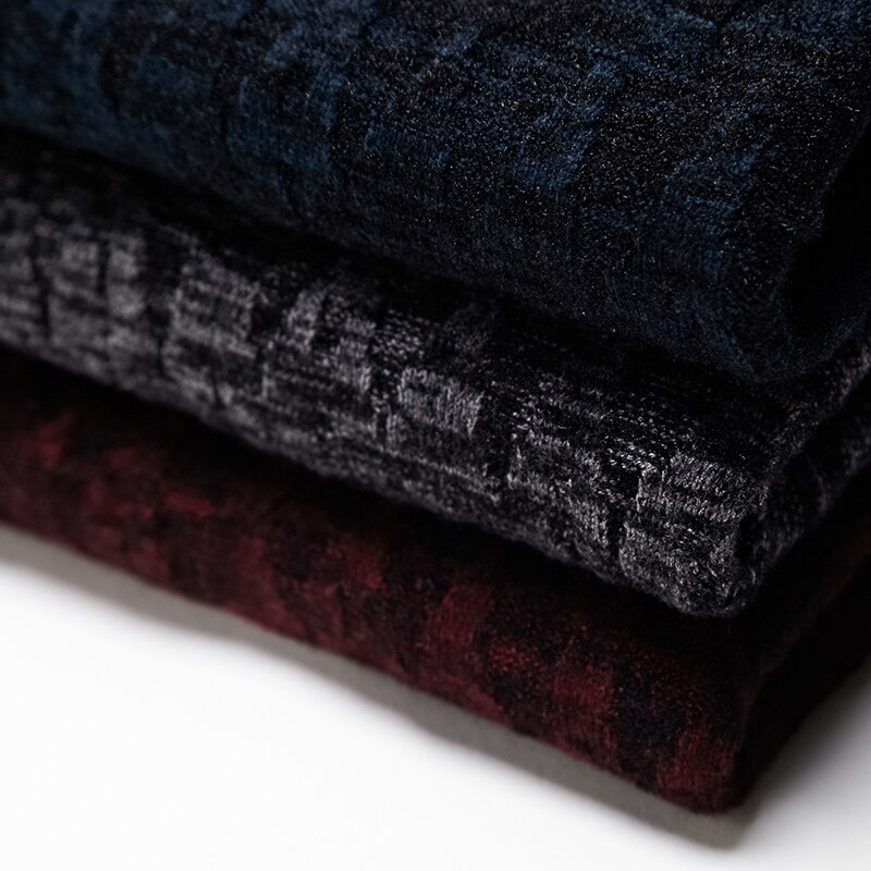 Tykke merkegensere herregensere slim fit gensere strikketøy ull høst koreansk stil uformelle herreklær