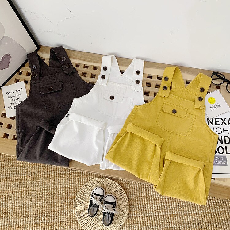 verlieren Beiläufige Baby freundlicher Overall Alle Jahreszeiten freundlicher Jungen Mädchen Baumwolle Strampler Multi Taschen Kleinkind freundlicher Overall 12M-6T