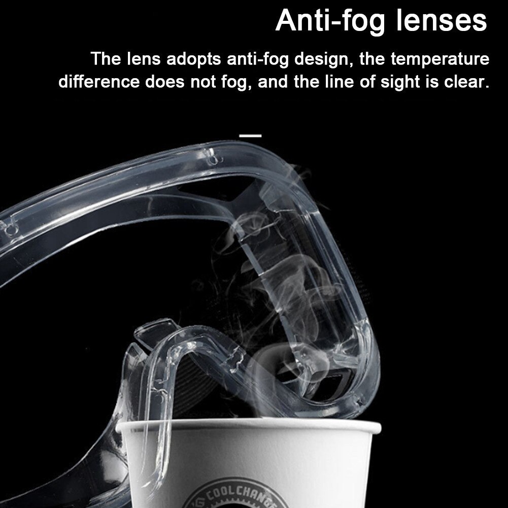 Multifunctionele veiligheidsbril anti-condens stof spatbescherming veiligheidsbril met uv-bestendigheid  #4o