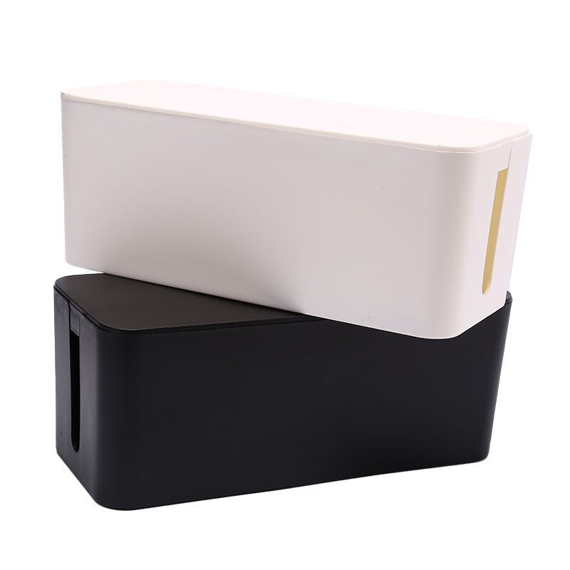 Plastic Wire Storage Box Convenient Removable Cover Cable Tidy Box Power Switch Easy to Heat Emission Junction Box