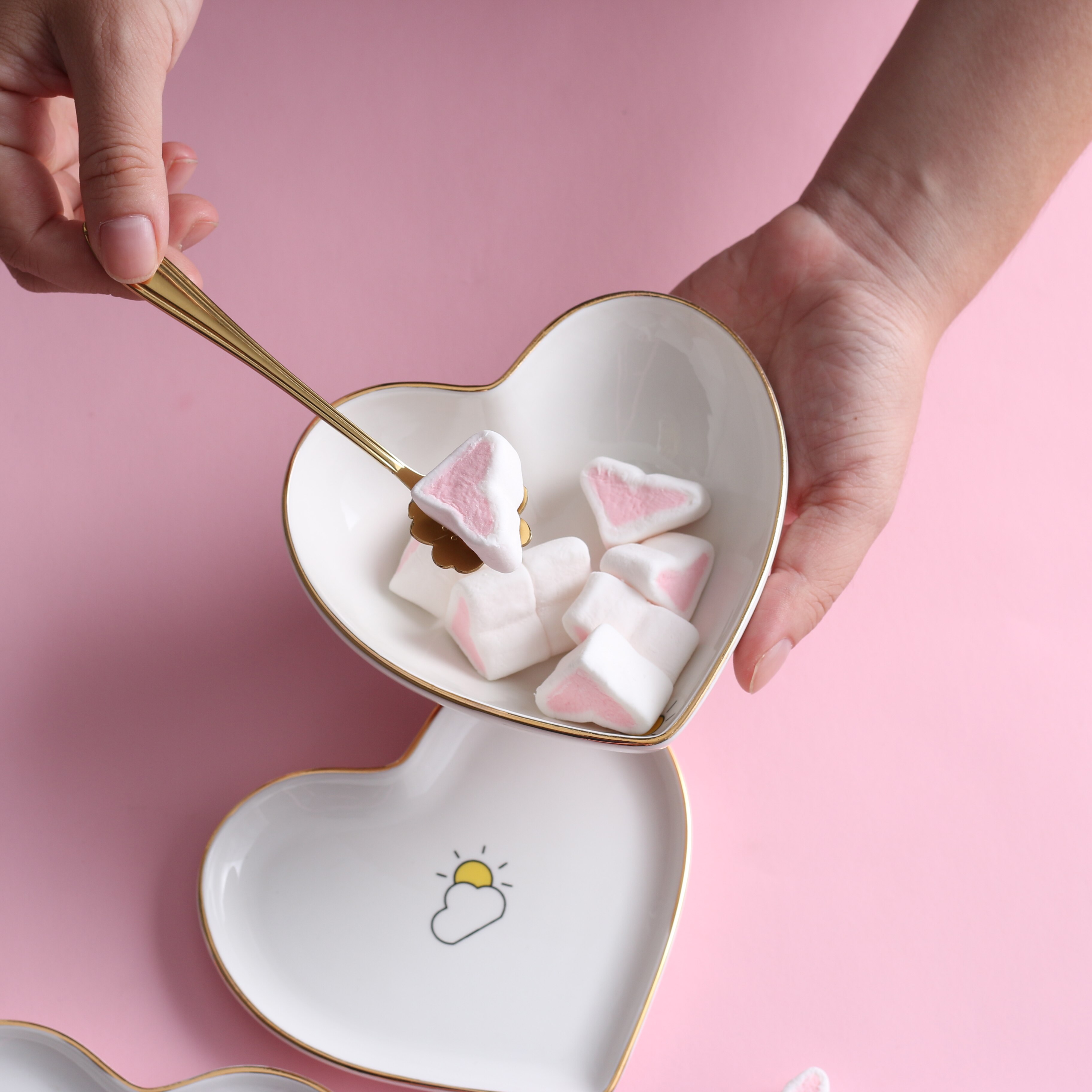 Ceramic Dinner Plates and Dishes White Porcelain Party Tableware Plate Sets Porcelain Breakfast Plates Bowl