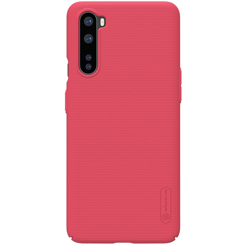 Para oneplus nord caso nillkin camshield caso slide câmera geada escudo um mais nord hard pc capa traseira para oneplus nord caso: frosted red