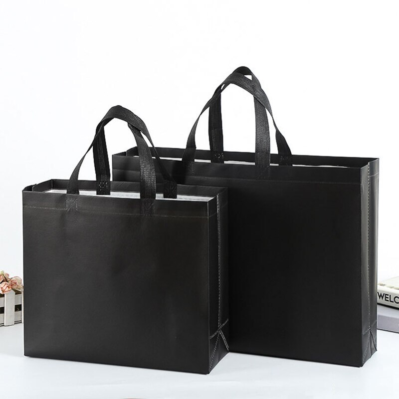 Women Foldable Shopping Bag Reusable Eco Large Unisex Tote grocery cloth Bags Pouch Fabric Non-woven Female Shoulder Bags