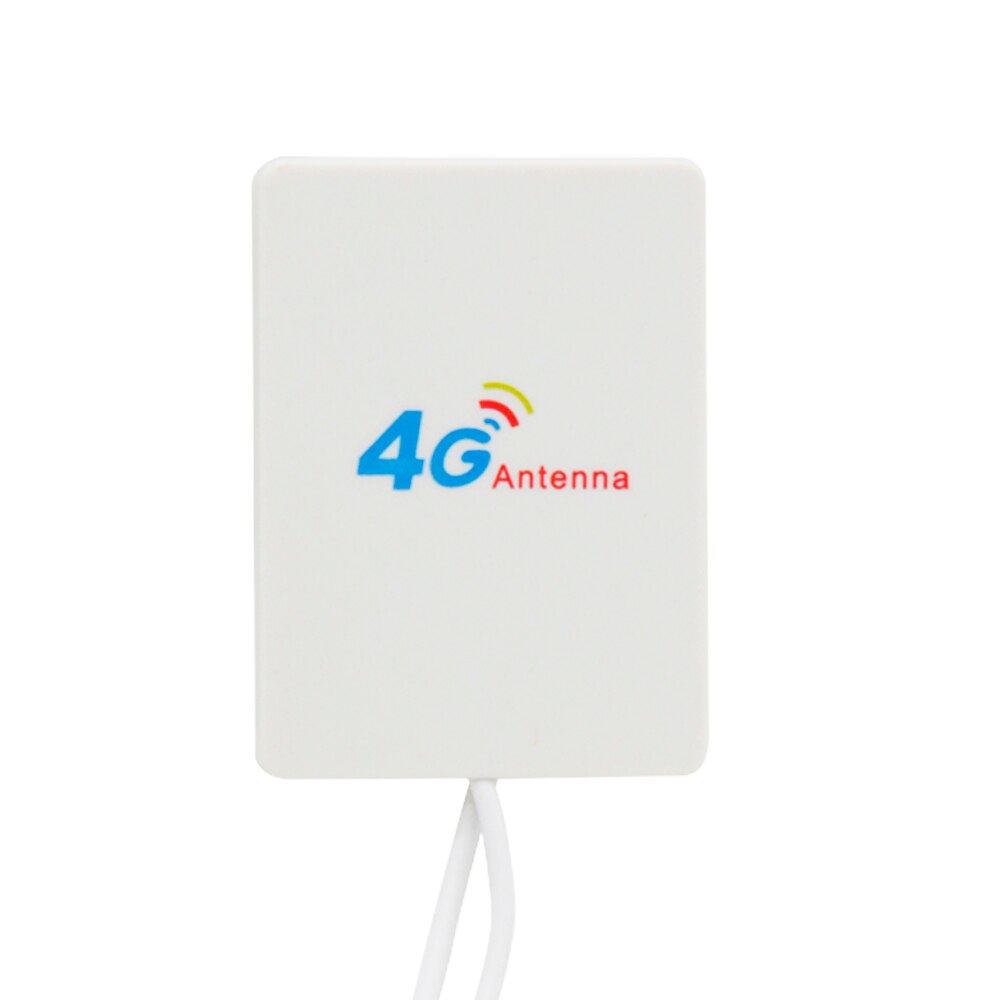 28dbi External Antenna LTE 4G Indoor Panel Antenna 700-2700MHz SMA/TS9/CRC9 Connetcor For 3G 4G LTE WIFi Router Modem 2M3M Cable