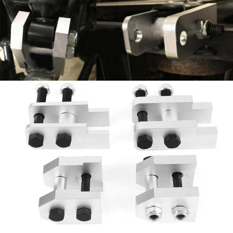 2in ATV Lift Kit Billet Aluminum Accessory Fit for Yamaha Rhino 450 660 700 2004 Full Lift Kits TAT070