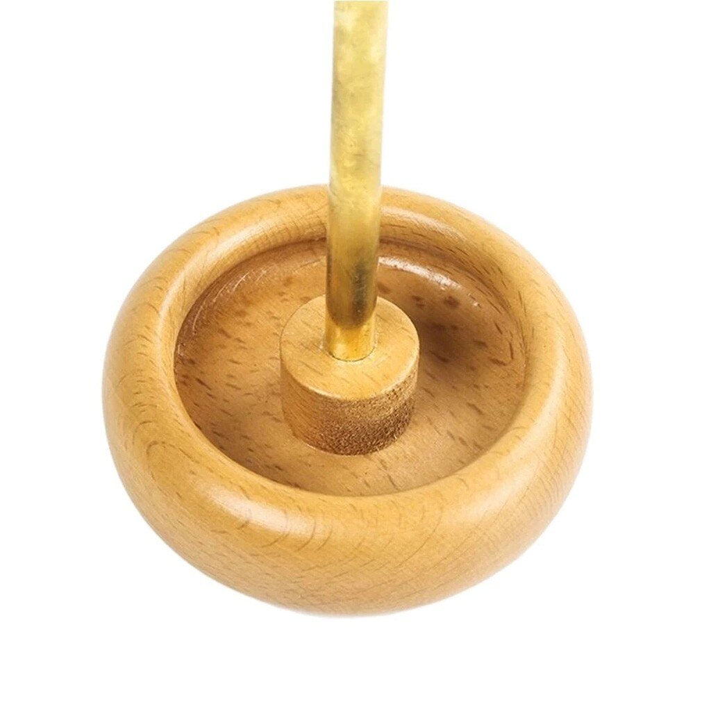 Houten Kraal Spinner Loader Kom String Zaad Kralen Ketting Tool String Loader Handleiding Houten Ambachten Kraal Spinner Sieraden Maken