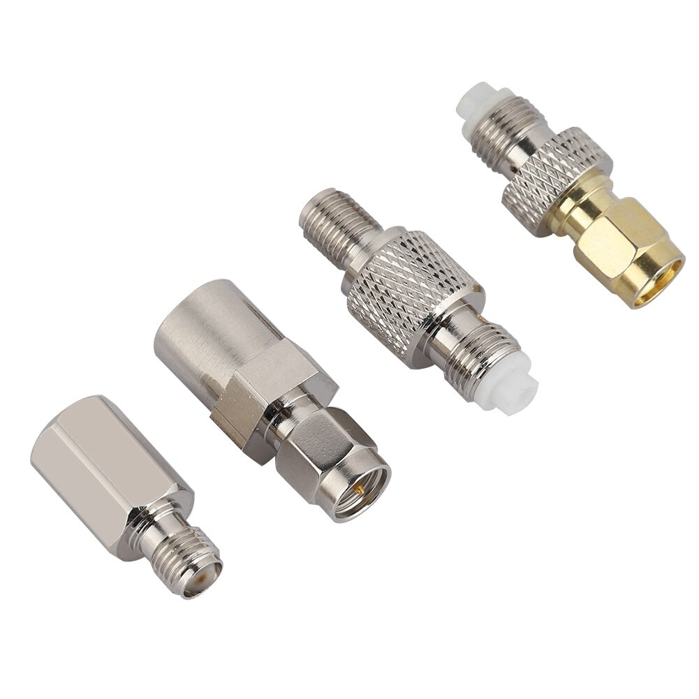 4Pcs FME To SMA Connector Adapter Cable DAB Coaxial Antenna Converter​​ Stable Signal For Aerial Adapter Radio Transceivers