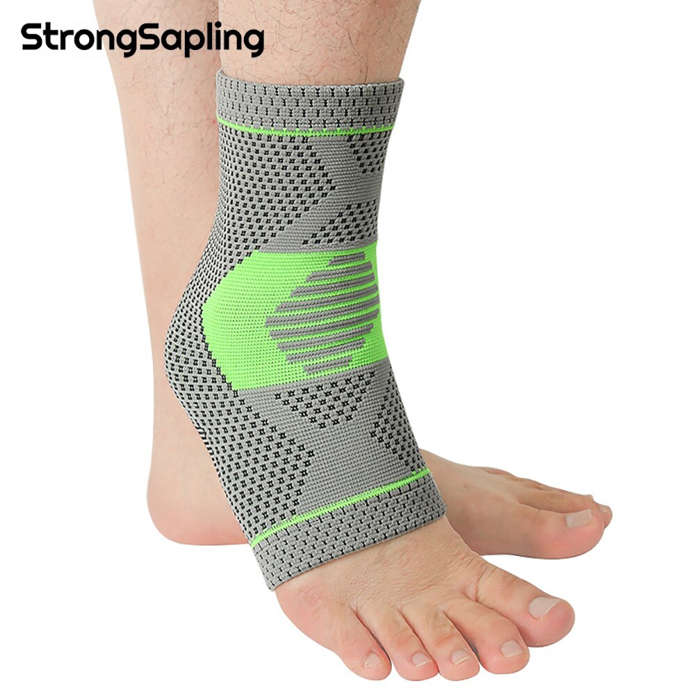 Sport Enkel Ondersteuning Elastische Protector Fasciitis Plantaris Enkel Bevestiging Supporter Veiligheid Running Gym Basketbal Enkelbrace Suppor