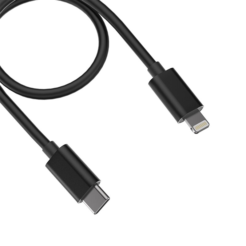 FiiO-Adaptador de LT-LT3 tipo C a cable de decodificación lightning para iPhone de Apple, con fiio Q3, K9 PRO, M15, M11 PLUS, BTR5, cola pequeña de 20cm