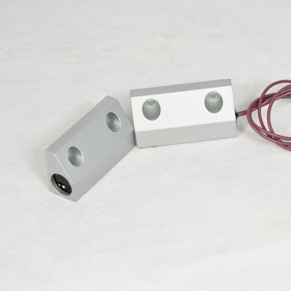 Zinc Alloy Door Contact Sensor For Metal Fire Control Door Normally Close Signal Output Magnetic Switch Position Limit detector