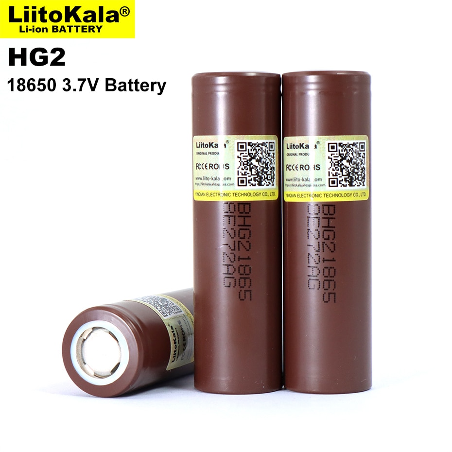 2022 Liitokala Originele HG2 18650 3000Mah Batterij 18650HG2 3.6V Ontlading 20A Gewijd Voor Hg2 Power Oplaadbare Batterij