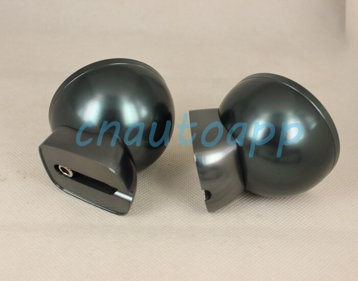 Car Tweeter Aluminium Base Speaker Boxes - Titamium Color ( One Pair )