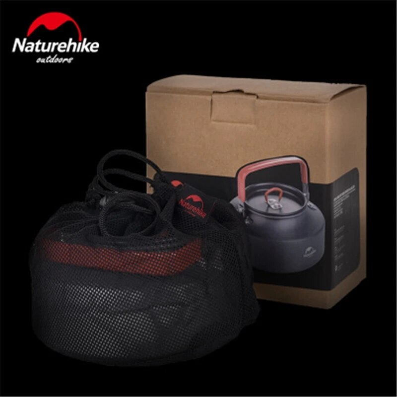 Naturehike campeggio pentole all&#39;aperto bollitore escursionismo 1.1L ultraleggero portatile Picnic pentola bollitore acqua calda attrezzatura da campeggio